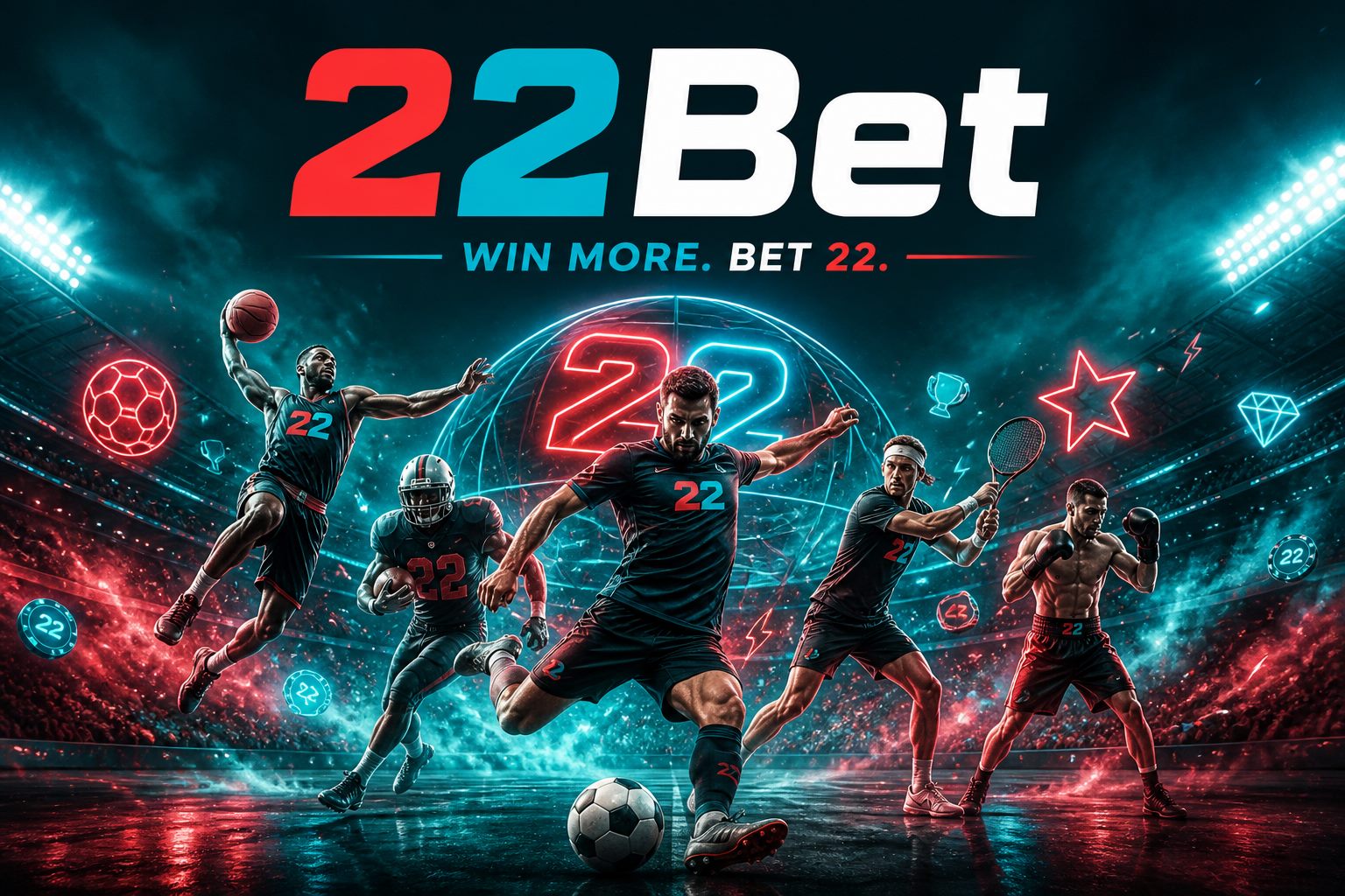 22Bet sports betting and casino